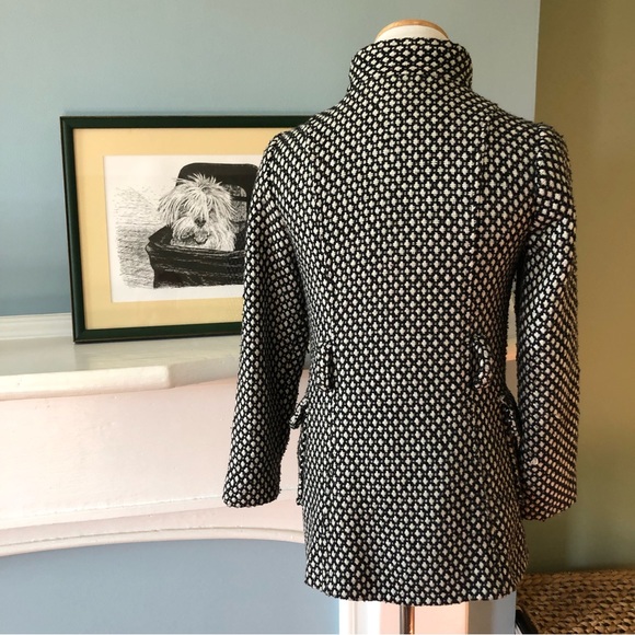 BCXgirl Black and White Double Breasted Jacket - Picture 7 of 13